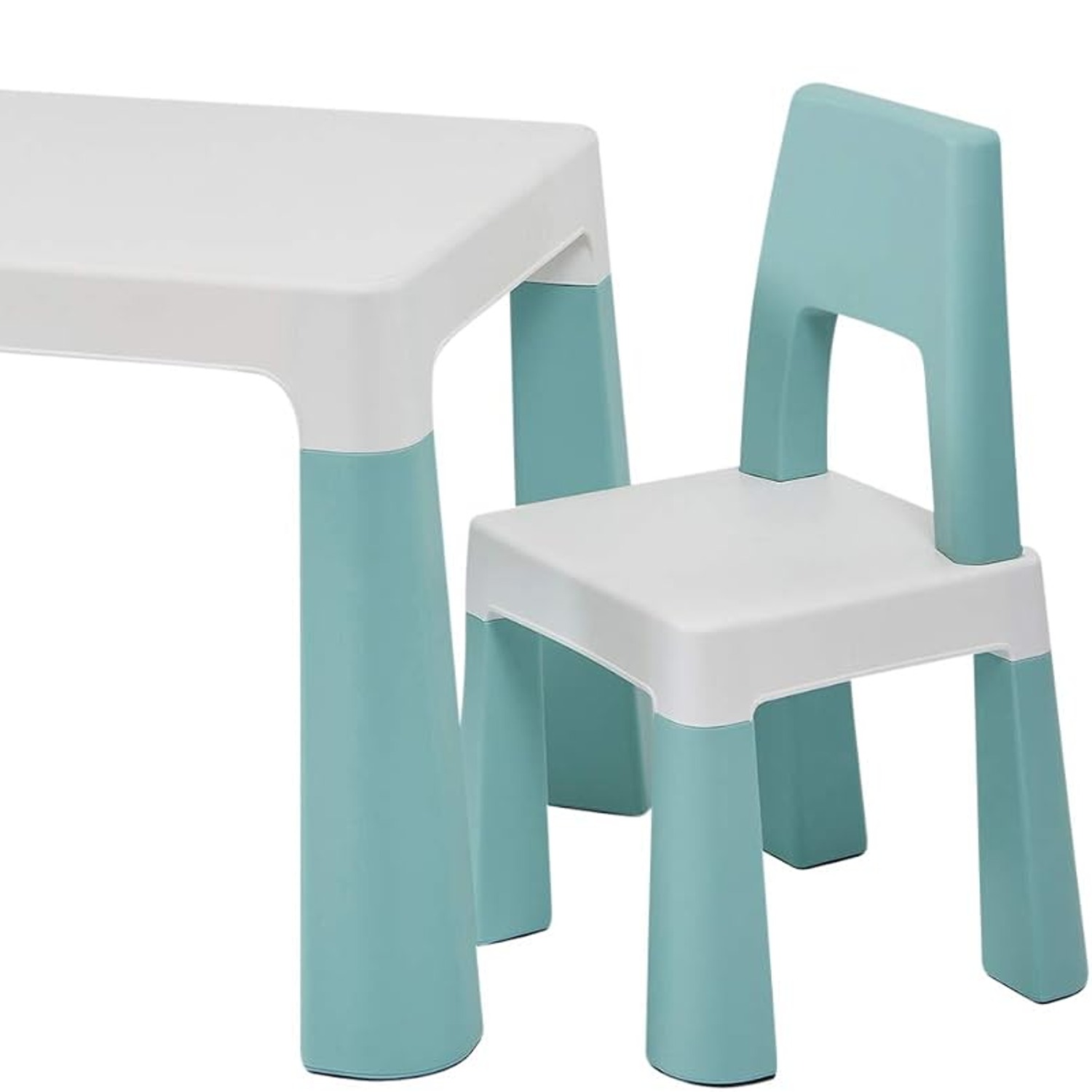 Adjustable Kids Table and Two Chairs, detail view