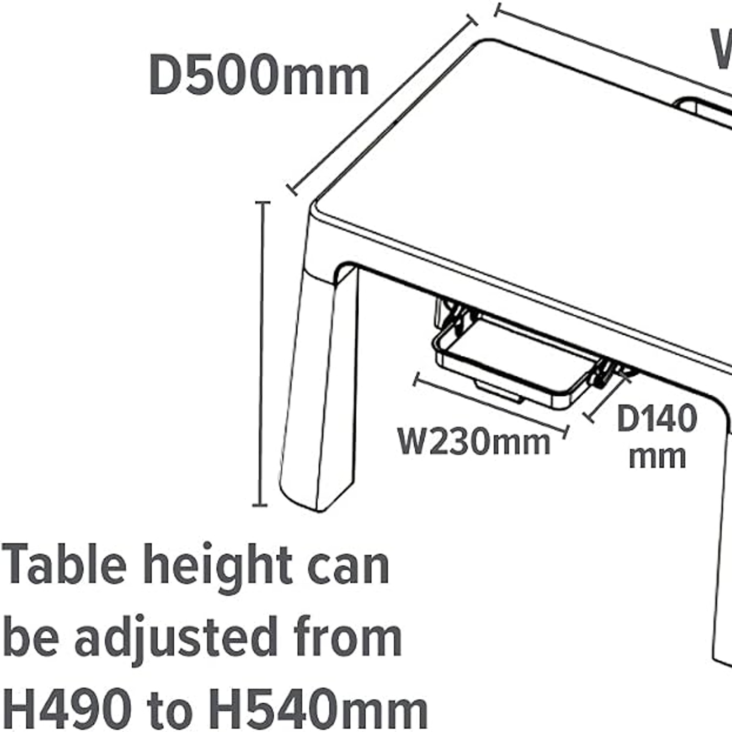 Adjustable Kids Table and Two Chairs: image 7